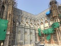 St. PhilomenaÃ¢â¬â¢s Cathedral under renovation in Mysore